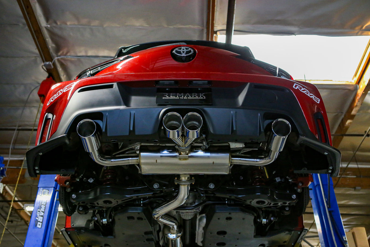 Remark 2023+ Toyota GR Corolla Elite Spec Quad Tip Catback - RK-C4076T-05