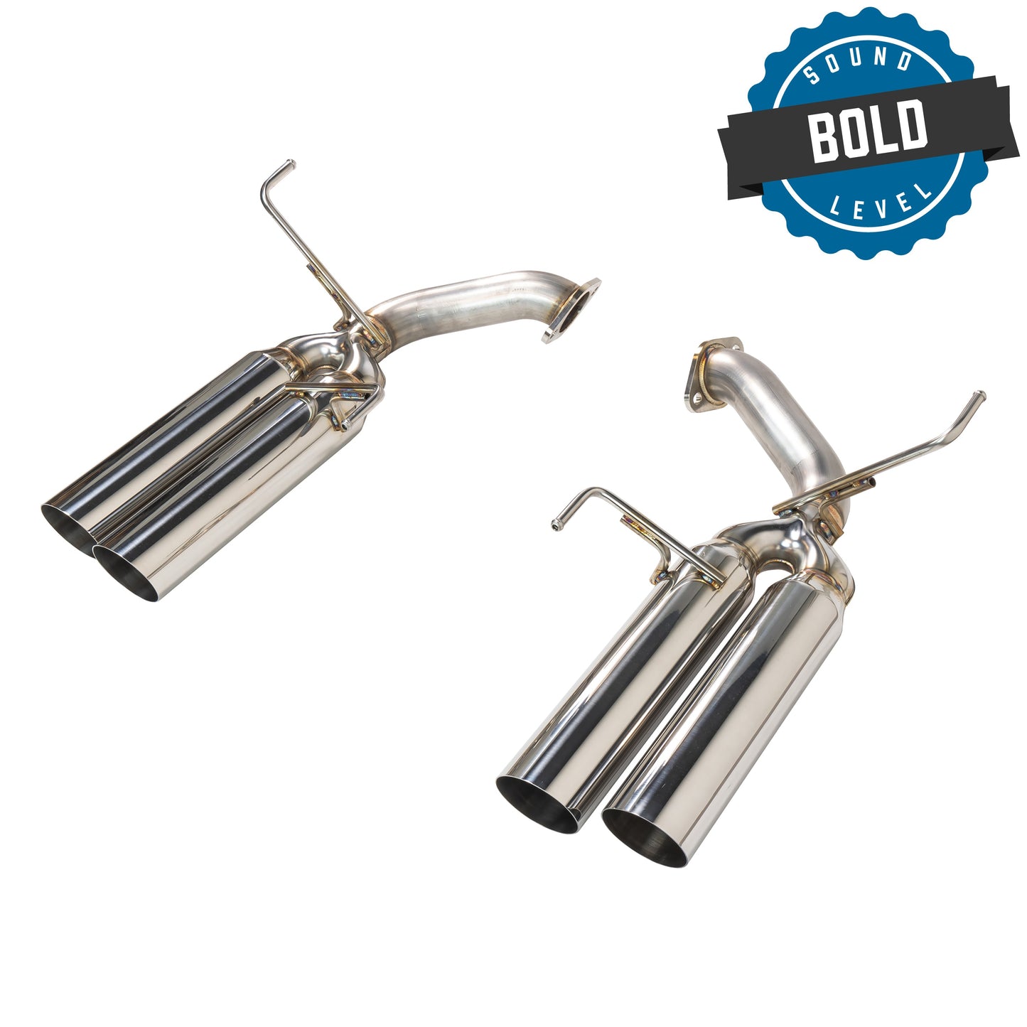 Remark 2022+ Subaru WRX BOSO Edition Axle Back Exhaust w/ - RO-TBVB-SL