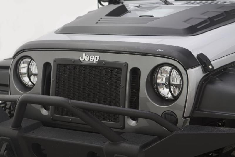 AVS 07-18 Jeep Wrangler (2 Door) Ventvisor & Aeroskin Deflector - 56020060