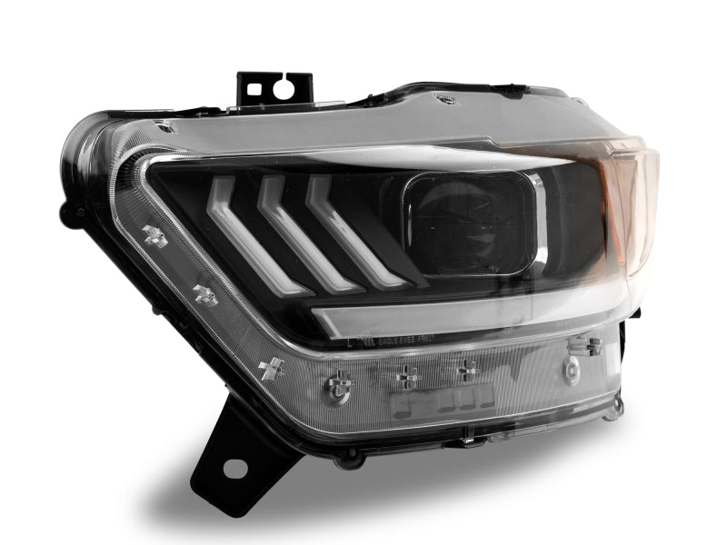 Raxiom 15-17 Ford Mustang GT350 GT500 LED Projector Headlights- Blk - 407613