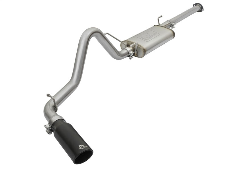 aFe MACHForce XP Cat Back SS Exhausts Black Tips 05-12 - 49-46031-B