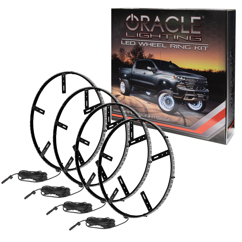 Oracle LED Illuminated Wheel Rings - White - 4215-001