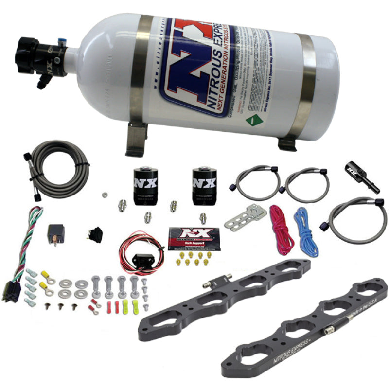 Nitrous Express Ford Coyote 5.0L V8 Nitrous Wet Port Plate - 20956-10
