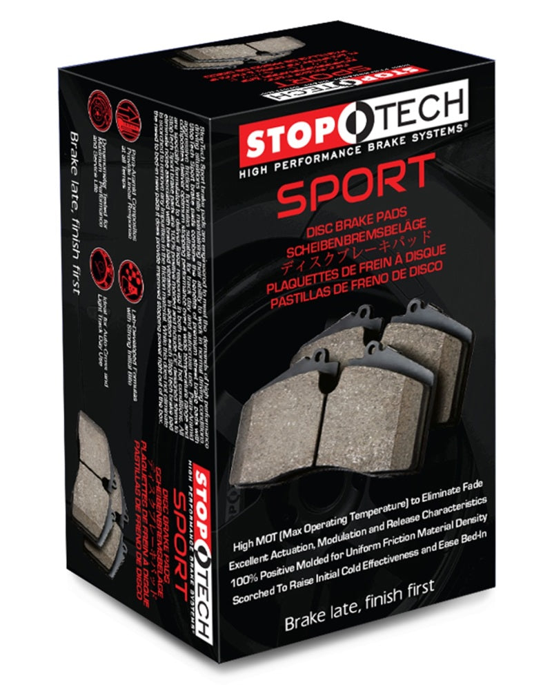 StopTech 2016 Ford Focus RS Front Premium Sport Brake Pad - 309.19770