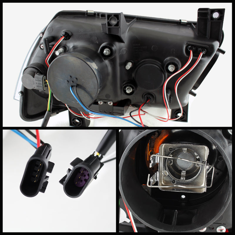 Spyder Dodge Charger 11-14 Projector Headlights Xenon/HID- Light DRL Blk - 5074201