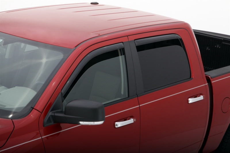 AVS 09-18 Dodge RAM 1500 Crew Cab Ventvisor In-Channel Front - 194109