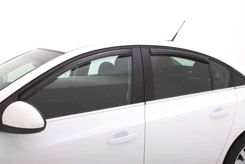 AVS 11-15 Chevy Cruze Ventvisor In-Channel Front & Rear Window - 194611