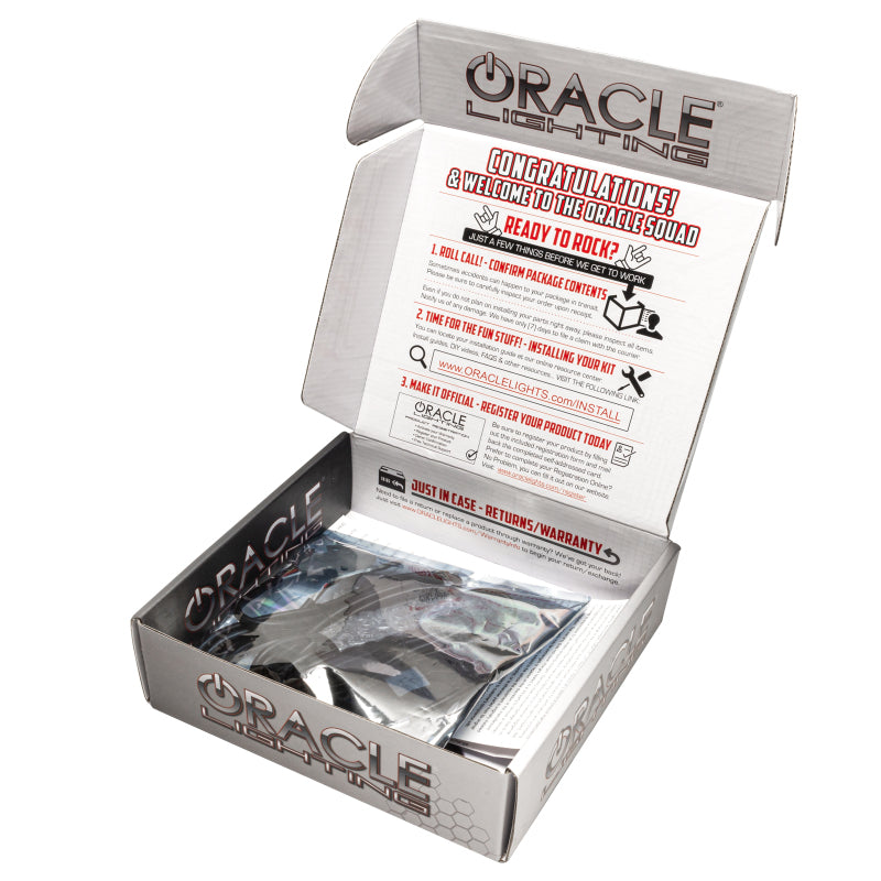 Oracle 21-22 Ford Bronco Headlight Halo Kit w/DRL Bar - - 1471-330