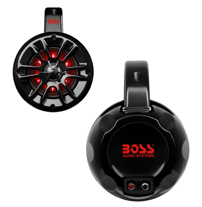 Boss Audio Systems Marine Waketower Speakers 400 Watts/Pair/ 4in/ 2 - MRWT40RGB