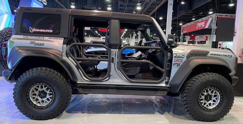 Anderson Composites 21-22 Ford Bronco 4DR Carbon Fiber Tube Doors - AC-TD21FDBR4D