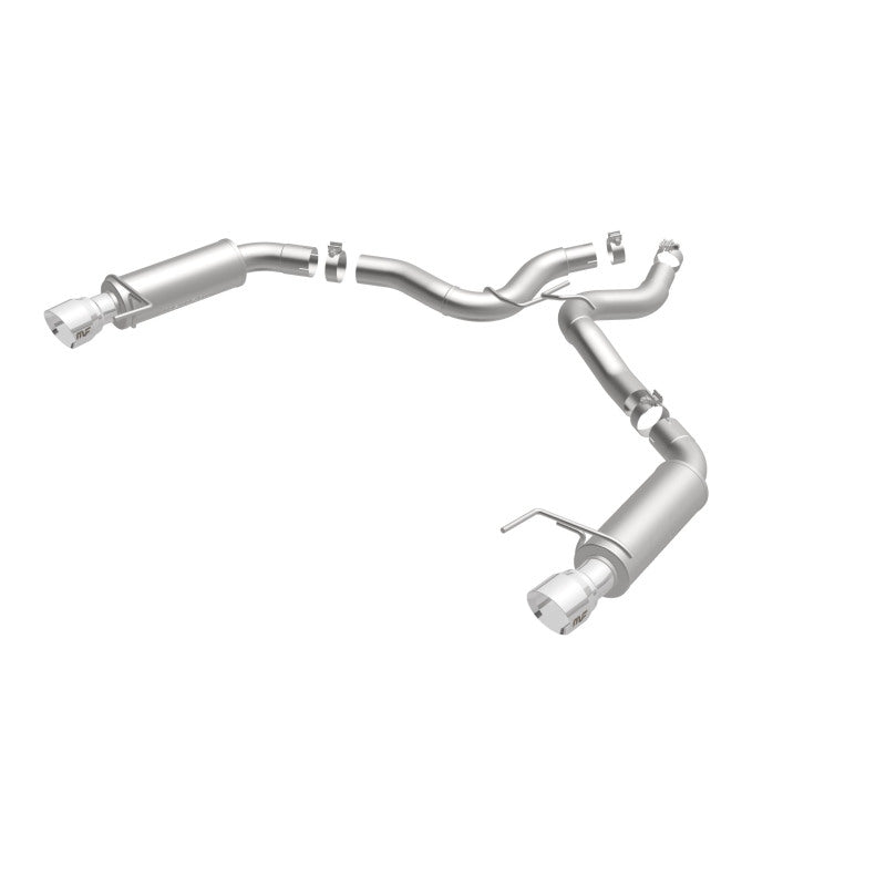 MagnaFlow Axle Back, SS, 3in, Competition, Dual Split Polished 4.5in - 19103