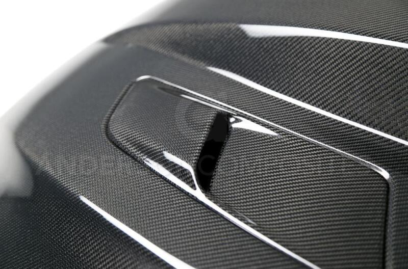 Anderson Composites 15-17 Ford Mustang (Excl. GT350/GT350R) Double Sided Carbon - AC-HD15FDMU-CJ-DS
