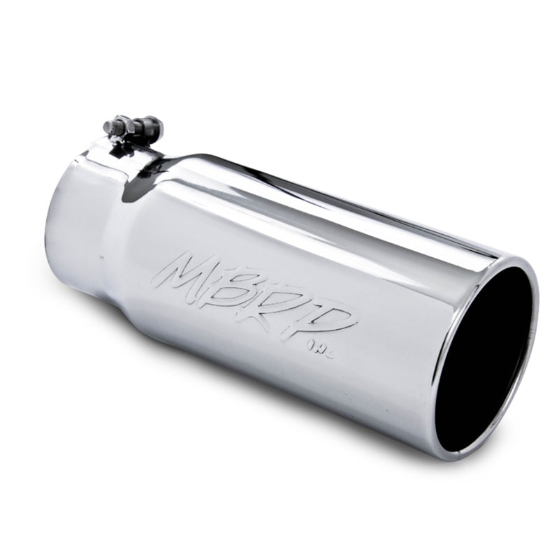 MBRP Universal Tip 5 O.D. Rolled Straight 4 inlet 12 - T5050