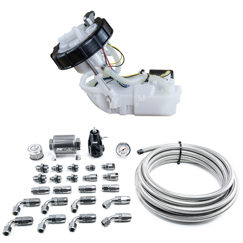 DeatschWerks 01-05 Honda Civic/02-06 Acura RSX DW400 Pump Module & - 9-401-607-7040