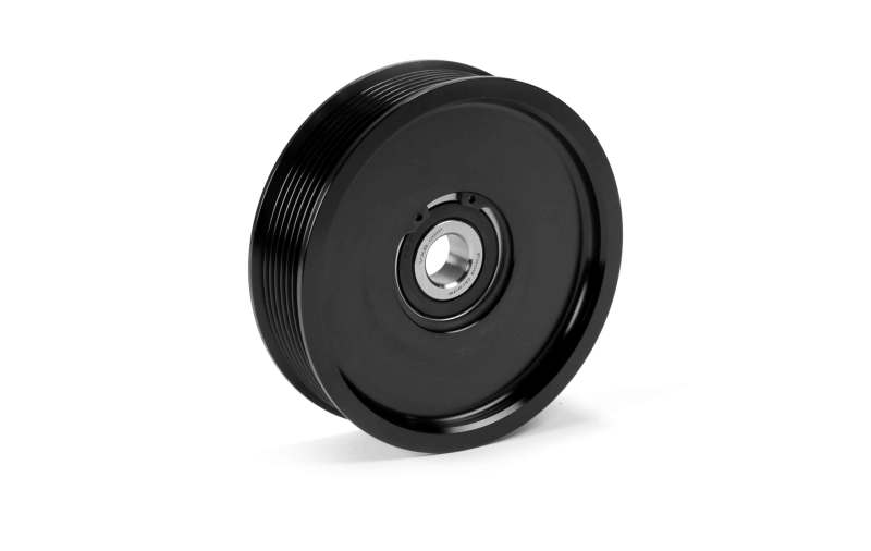Fleece Performance 03-18 Dodge 2500/3500 Cummins Upper Fan Pulley Idler - FPE-34657-BLK-SPK