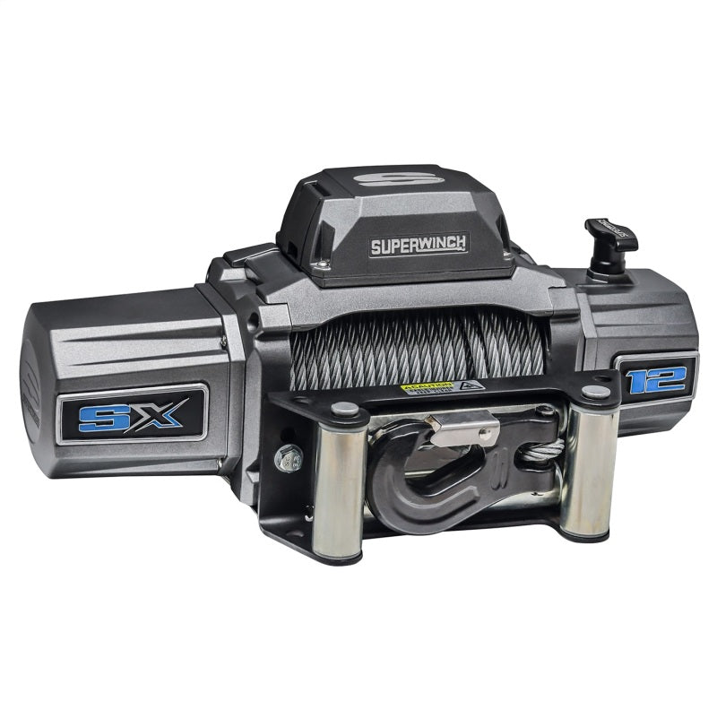 Superwinch 12000 LBS 12V DC 3/8in x 85ft Wire Rope - 1712200