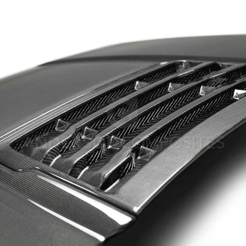 Anderson Composites 2017-2018 Ford Raptor Type-OE Style Carbon Fiber Hood - AC-HD17FDRA-OE
