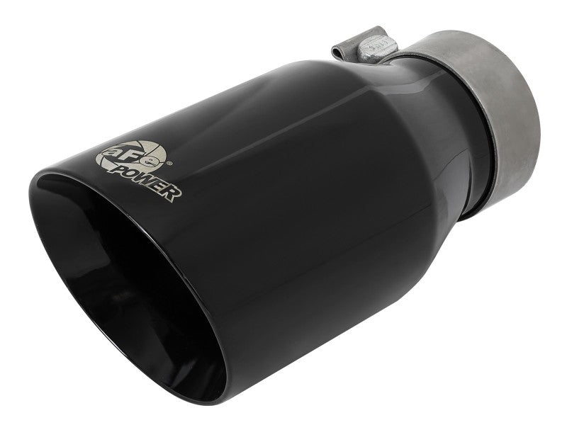 aFe MACH Force-Xp Univ 304 SS Double-Wall Clamp-On Exhaust Tip - 49T30454-B092