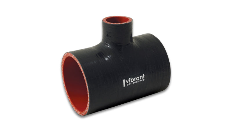 Vibrant Silicone T-Hose Coupler Hose ID 2.50in Overall Length 4in - 19695