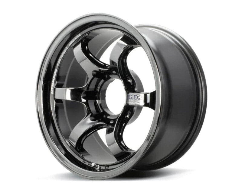 Advan RG-D2 17x8.5 -10MM 6-139.7 Black Chrome Wheel - YAT7H-10KSBK
