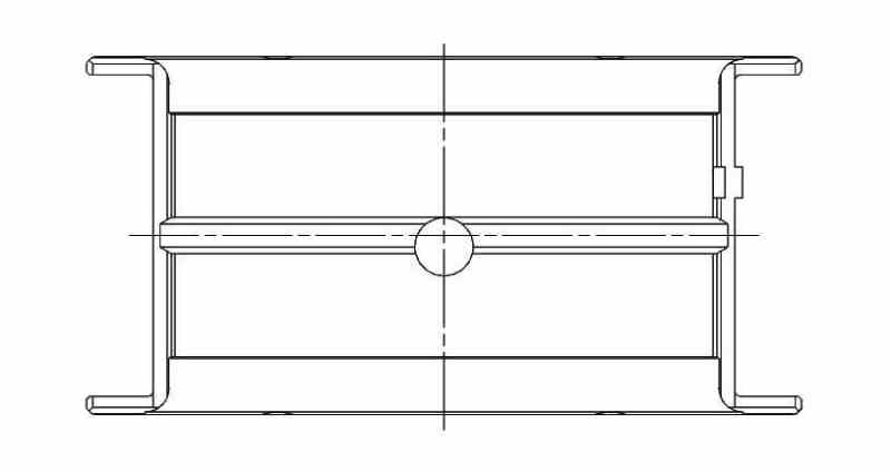 ACL Chevrolet V8 396/402/427/454 Race Series 20 Oversize Main Bearing - 5M829H-20