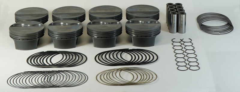 Mahle MS LS 5.7L & 6.0L DISH Piston Set 383ci - 930219705