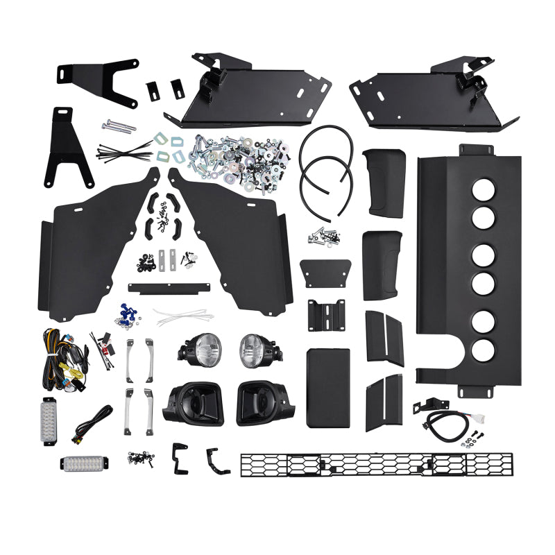 ARB Summit Combar Textured Fogii Tacoma w/ Camera Relocation Kit - 3423160K2