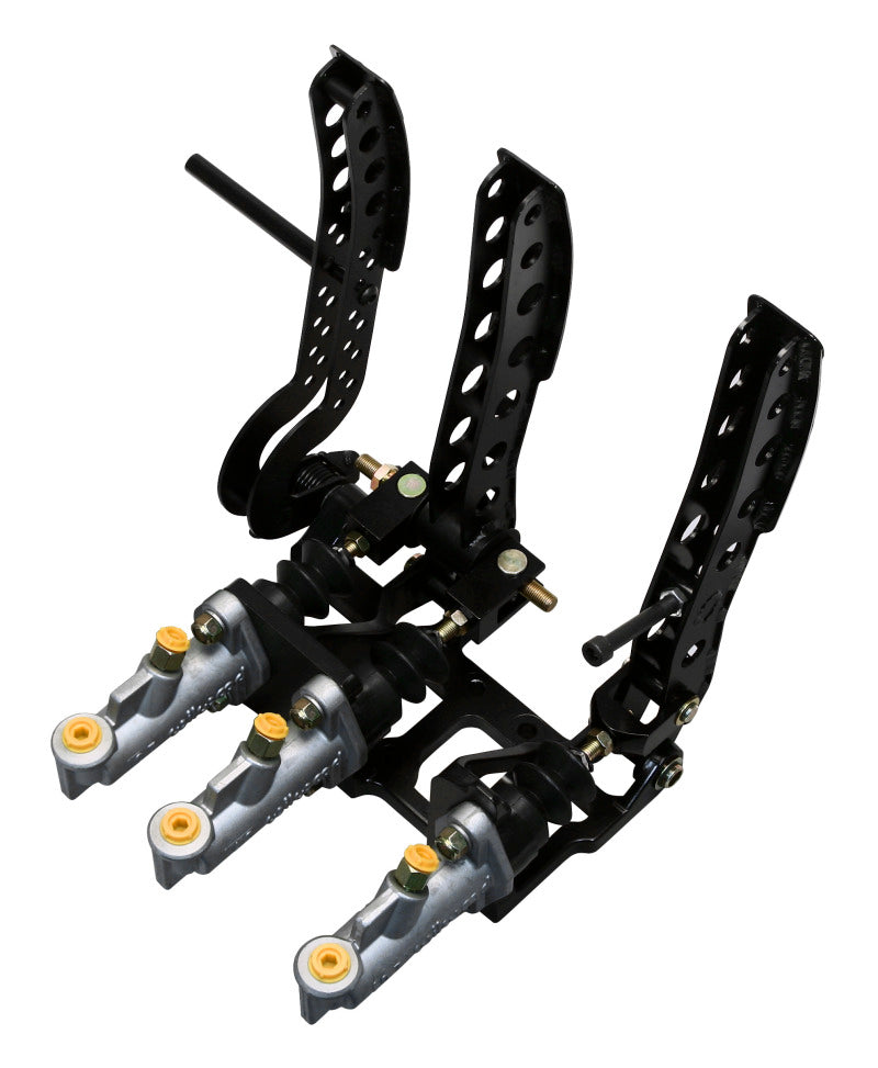 Wilwood Pedal Assembly Floor Mount-Brake Clutch & Throttle - 340-12410