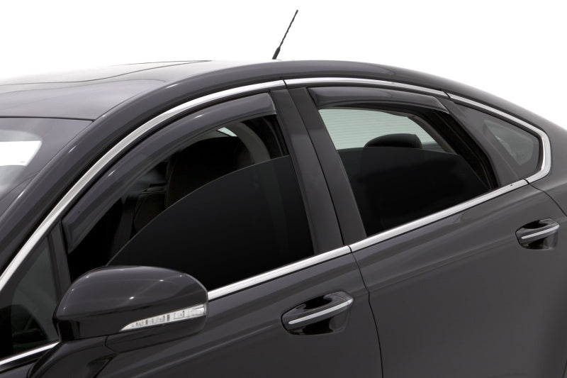 AVS 13-18 Ford Fusion Ventvisor In-Channel Front & Rear Window - 194714