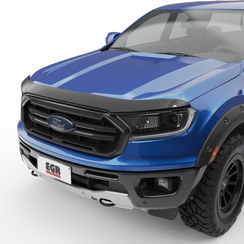 EGR 2019+ Ford Ranger XL/XLT Superguard Hood Guard - Dark - 303551