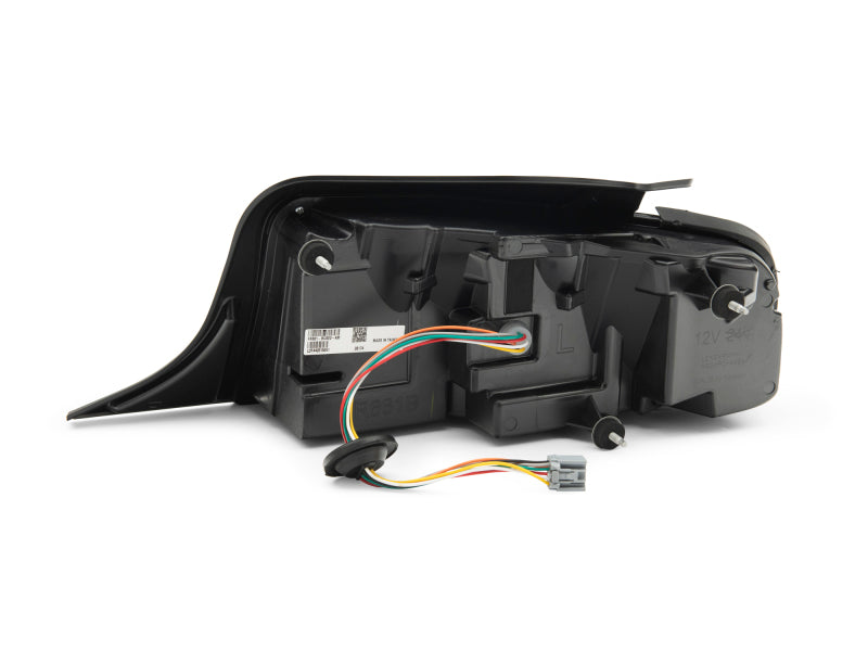 Raxiom 13-14 Ford Mustang Vector V2 Tail Lights- Black Housing - 408606