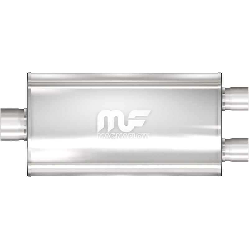 MagnaFlow Muffler 409SS 22x5x11 3/3.5 D/C 6L - 12595