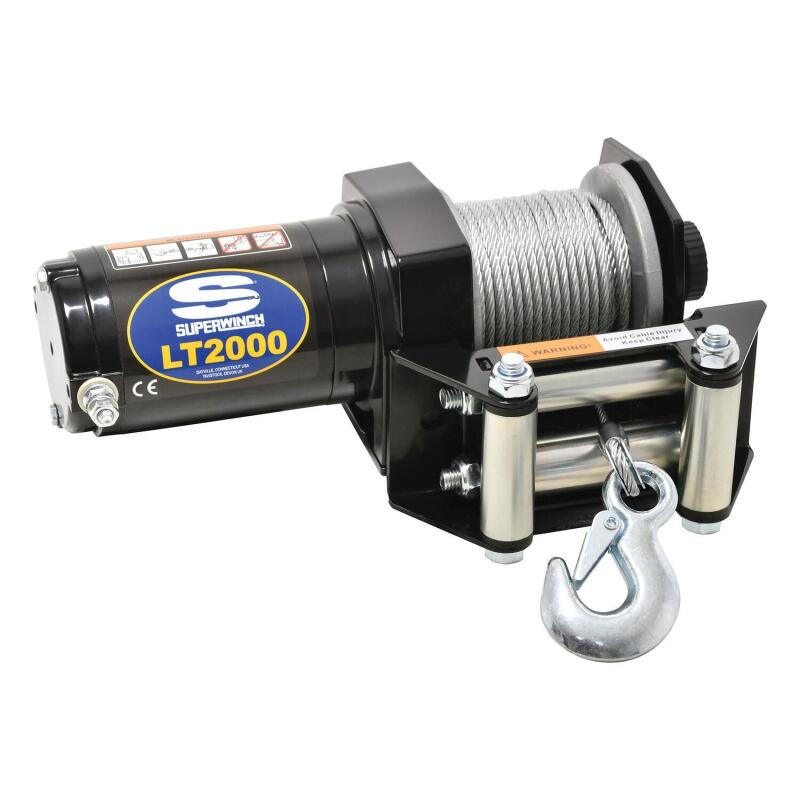 Superwinch 2000 LBS 12V DC 5/32in x 49ft Steel Rope - 1120210