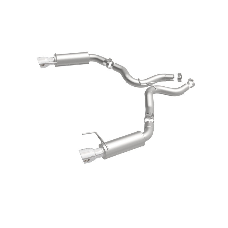 MagnaFlow Axle Back, SS, 3in, Competition, Dual Split Polished 4.5in - 19103