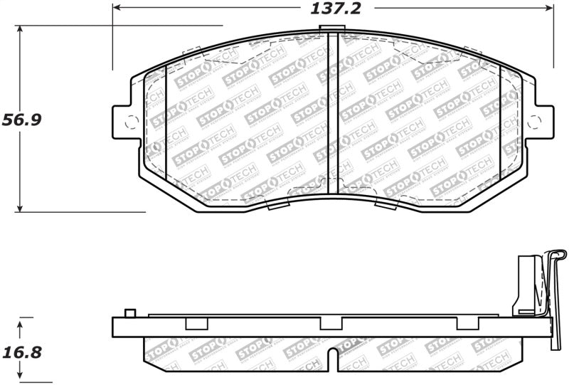 StopTech Performance 13 Scion FR-S / 13 Subaru BRZ Front - 309.15390