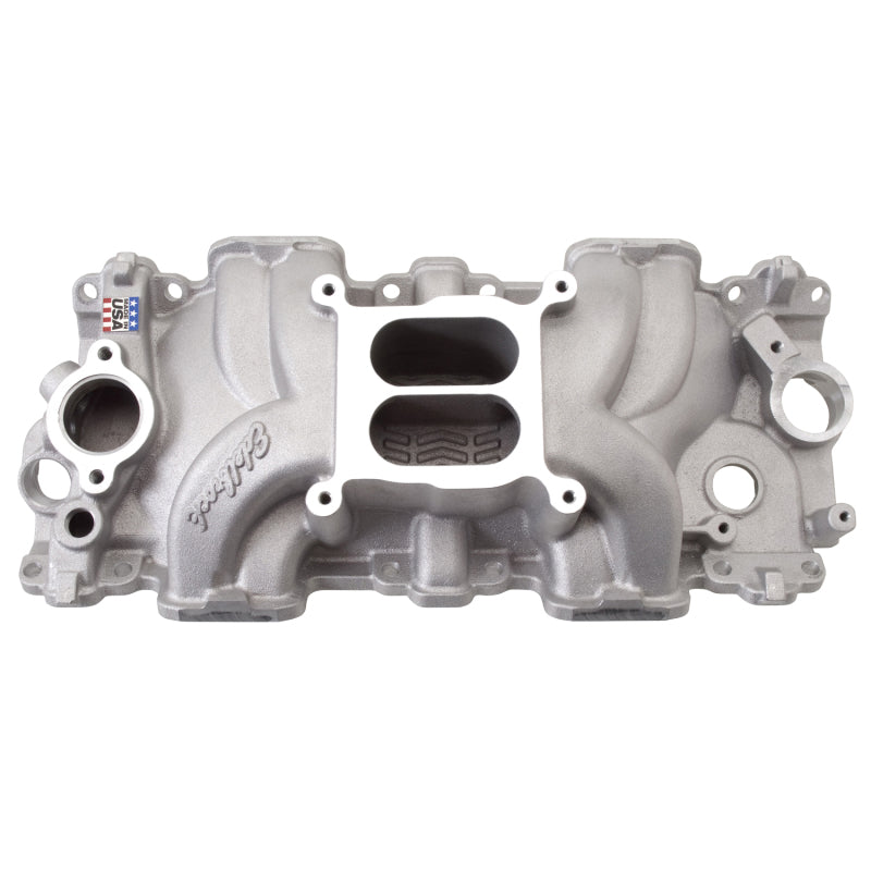 Edelbrock Intake Manifold Single Quad Perf RPM Chevrolet 348/409 Inwin - 7158