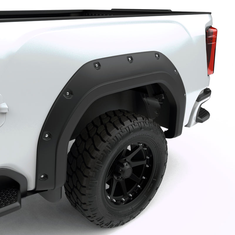 EGR 2020 GMC Sierra HD Bolt-On Style Black Fender Flare - 791954