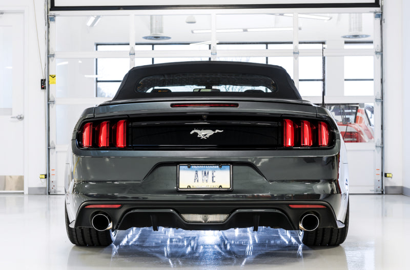 AWE Tuning S550 Mustang EcoBoost Axle-back Exhaust - Touring Edition - 3015-32086