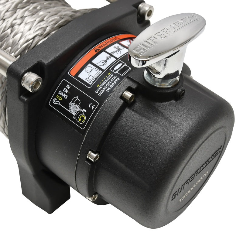 Superwinch 9500 LBS 12V DC 3/8in x 80ft Synthetic Rope - 1595201
