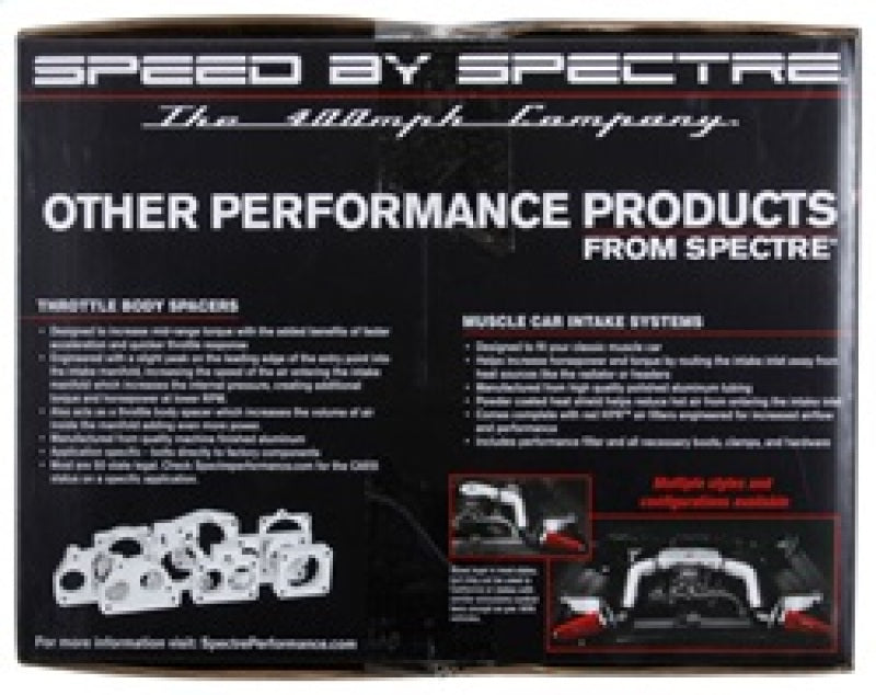 Spectre 2018 Jeep Wrangler V6-3.6L F/I Air Intake Kit - - 9089