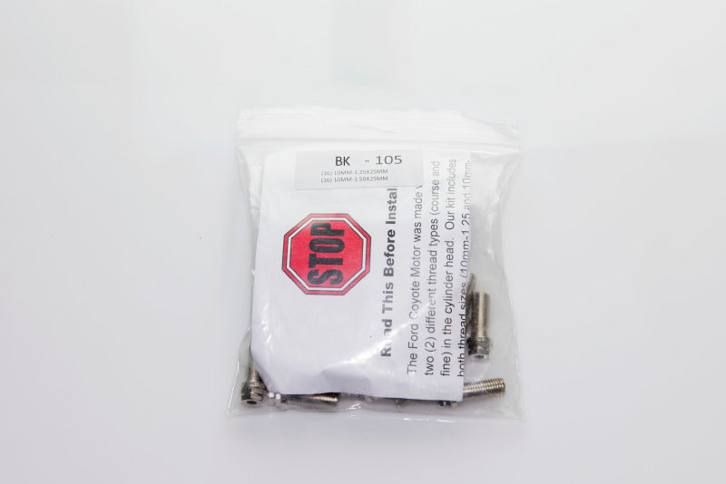 Kooks Small Block Ford Stage 8 Locking Header Bolt Kit - BK105