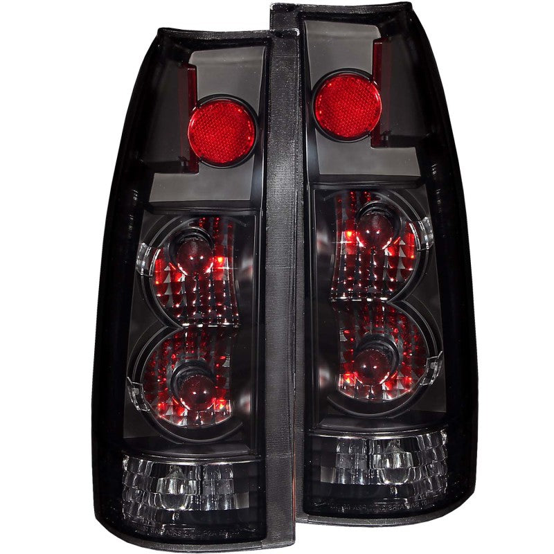 ANZO 1999-2000 Cadillac Escalade Taillights Dark Smoke G2 - 211156