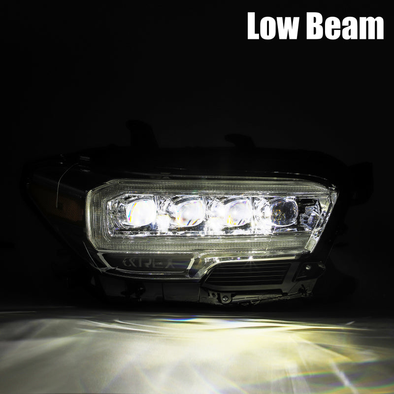 AlphaRex 16-20 Toyota Tacoma NOVA LED Projector Headlight Plank Style - 880705