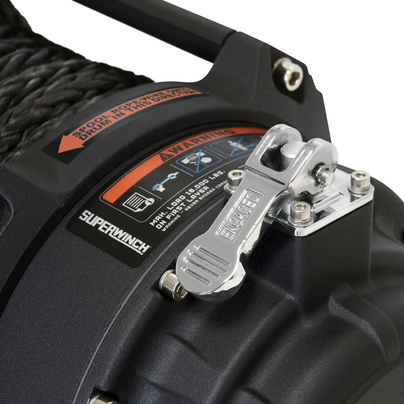 Superwinch 18000 LBS 12V DC 33/64in x 79 ft Synthetic - 1518001