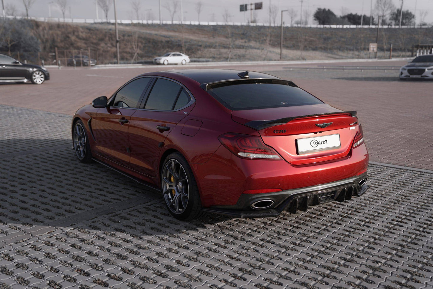 Genesis G70 3.3L Rear Diffuser V2 - A11A10-1302