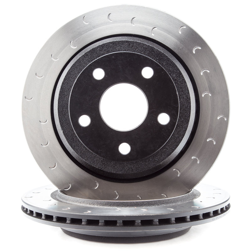 Alcon 2007+ Jeep JK-JL 330x22mm Rotors 4-Piston Calipers Rear Brake - BKR5059D12