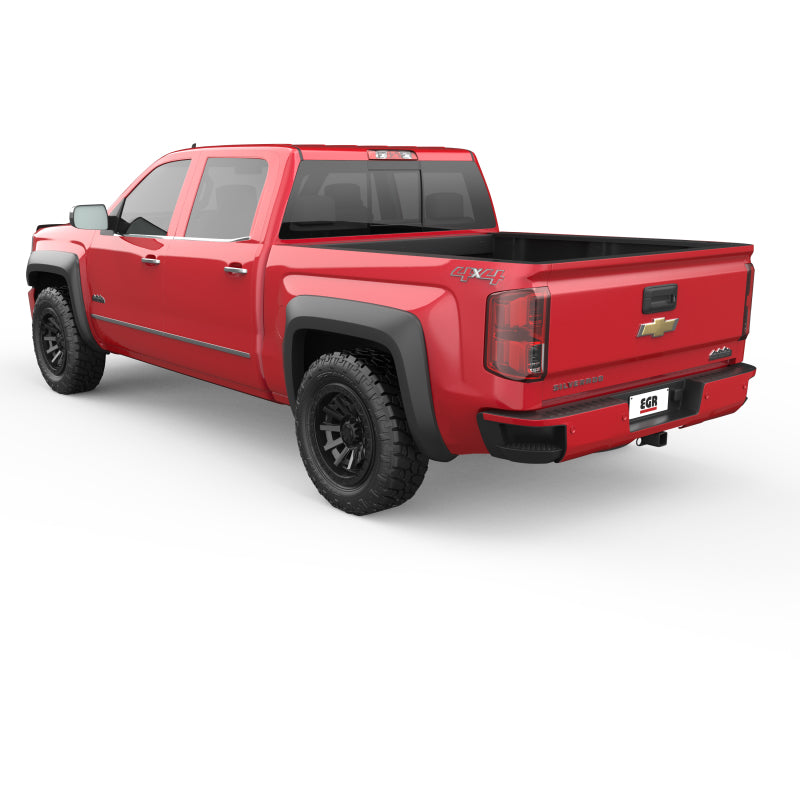 EGR 14+ Chev Silverado 5.8ft Bed Rugged Look Fender Flares - 751674