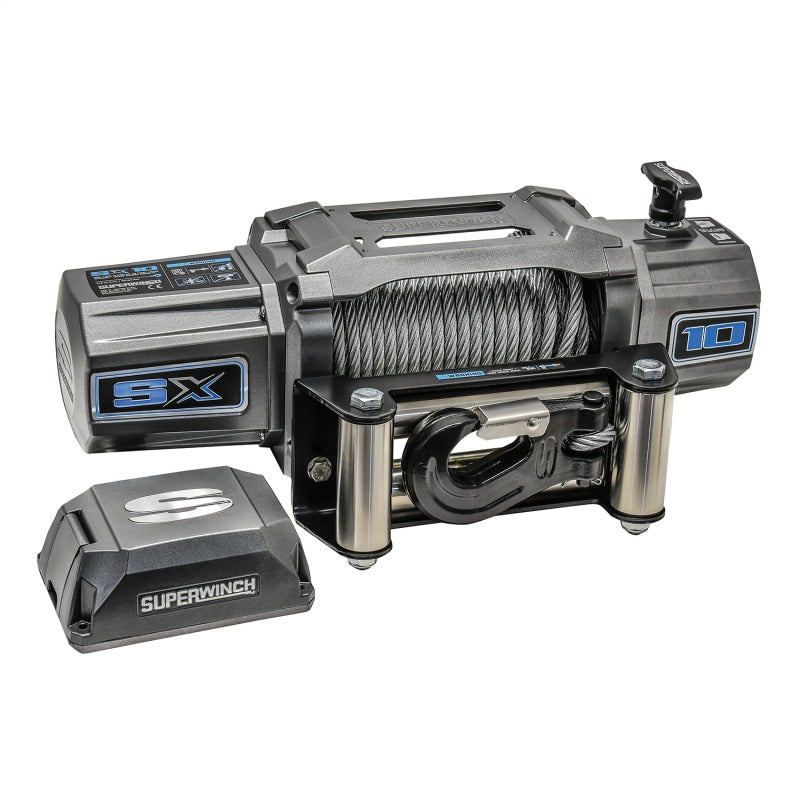 Superwinch 10000 LBS 12V DC 3/8in x 85ft Wire Rope - 1710200