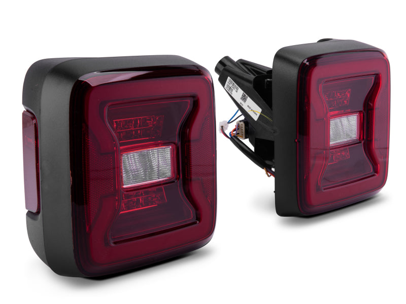 Raxiom 18-22 Jeep Wrangler JL LED Tail Lights- Black Housing - J132754-JL