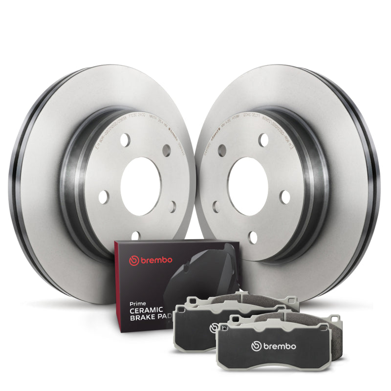 Brembo OE 06-11 Saab 9-3 Front Disc Brake Kit - KT00807